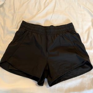 Avia athletic shorts W size 8-10 black spandex lined